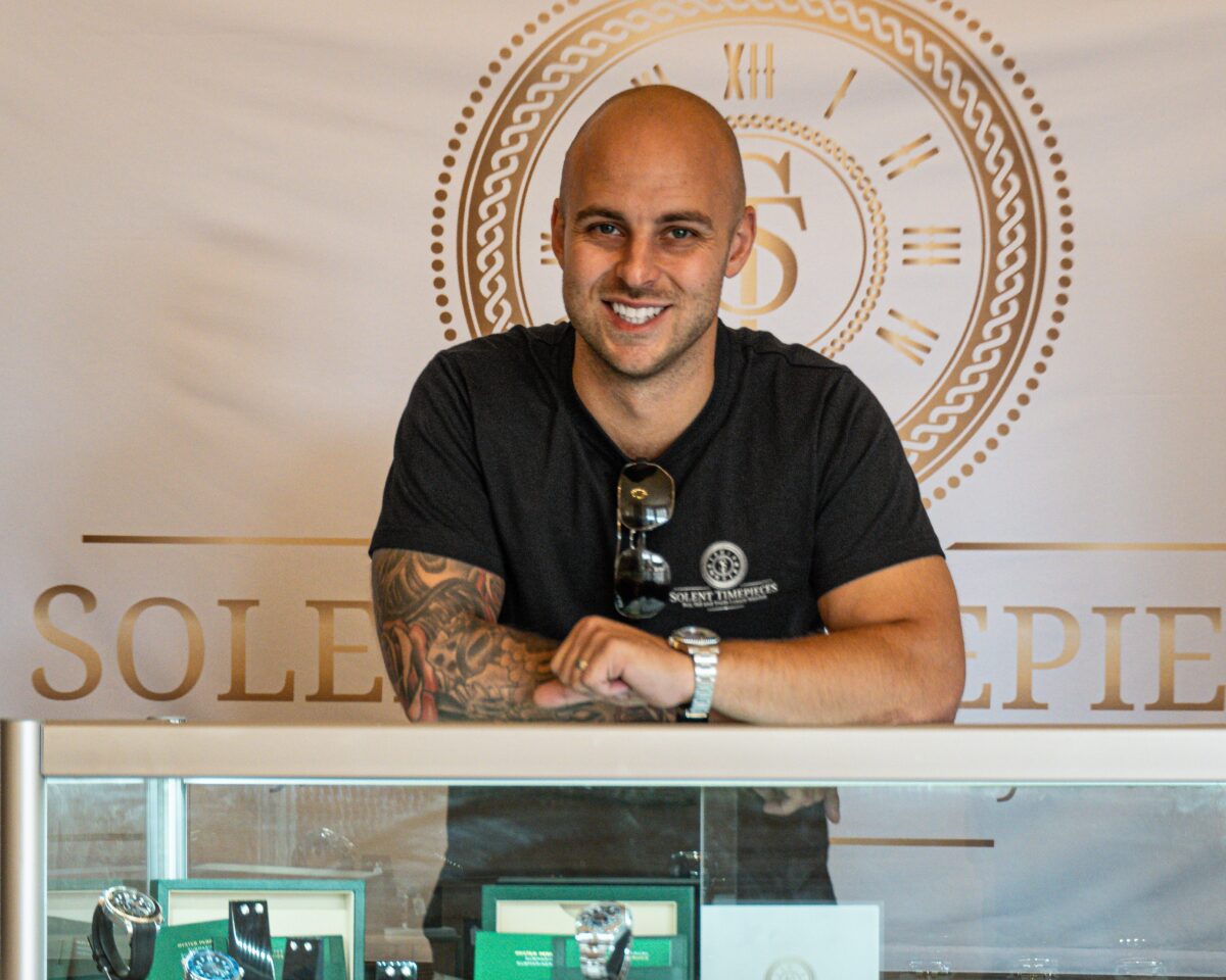 Lewis Luxford at Solent Timepieces