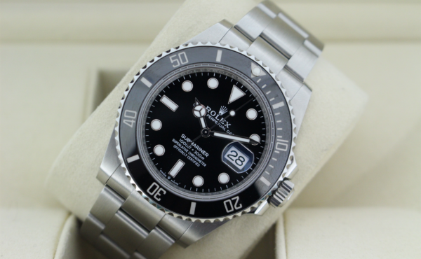Rolex Submariner 126610LN tilted