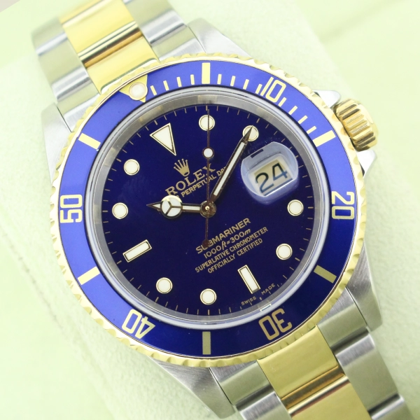 Rolex Submariner Bluesy 16613LB.